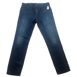 Gap Men's Jeans New with tags  Skinny Fit Soft Wear Max 38x34‎ Dark Blue